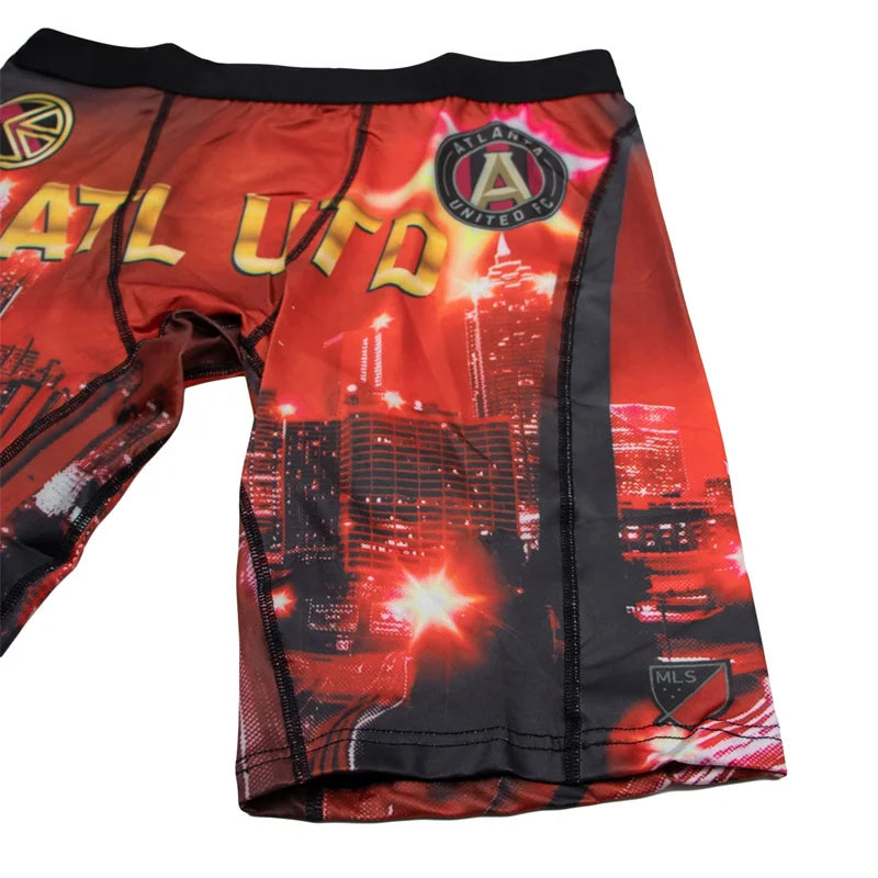 5Pcs Men Underwear Boxers Print Man Panties Lingerie Men Underpants Boxershorts Trunks Plus Size Breathable Seamless Men's Boxer