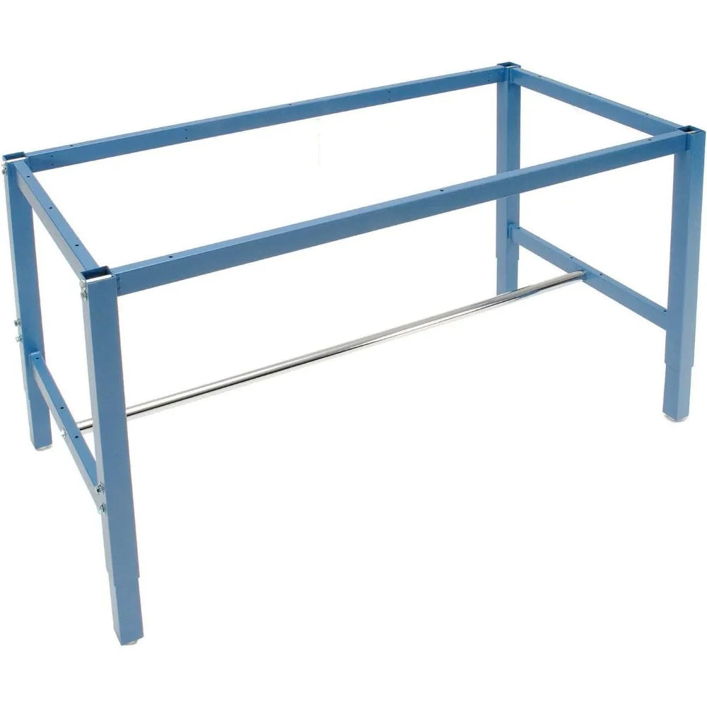 Production Workbench - Plastic Laminate Square Edge - Blue, 60" W x 30" D