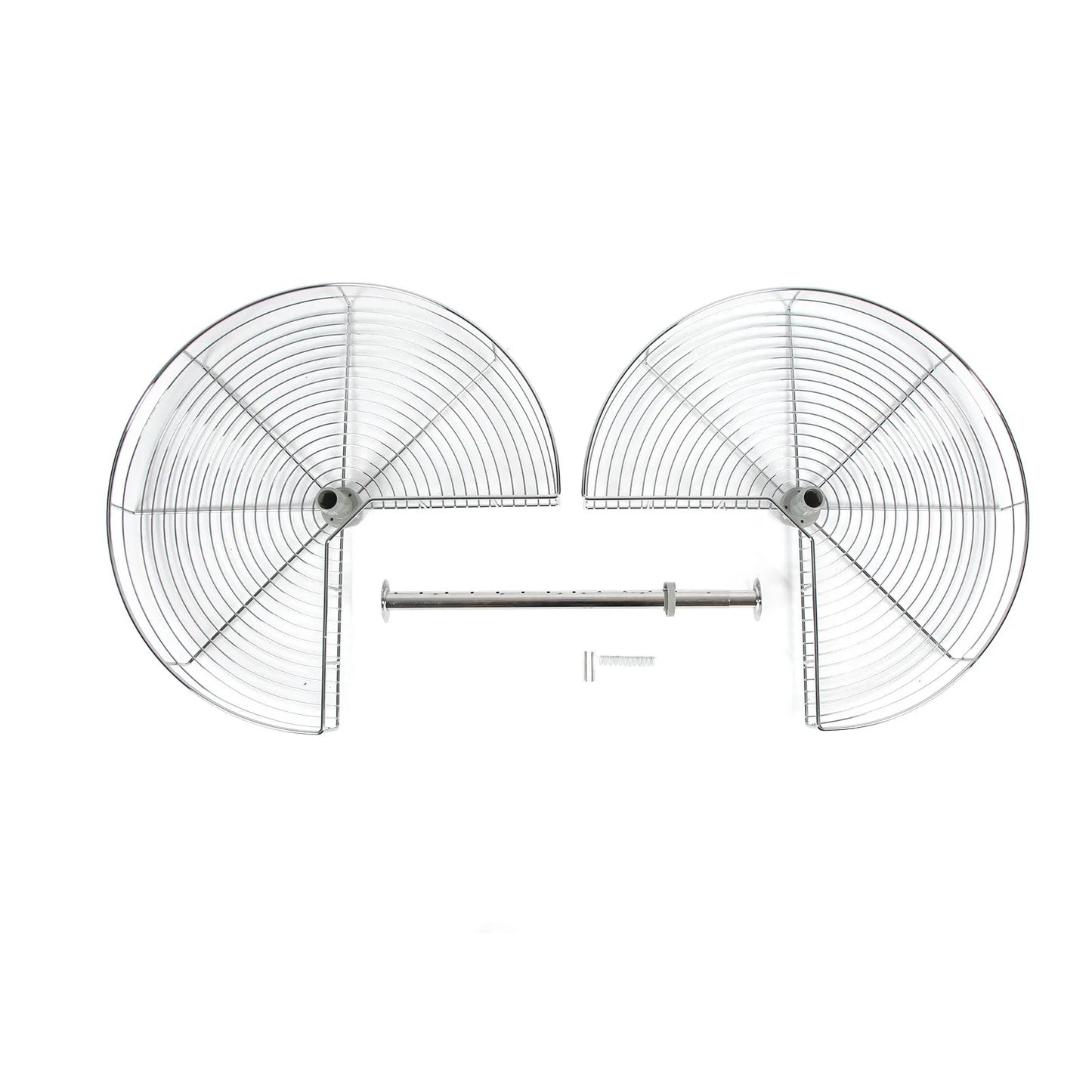 Basket Organizer Rotating Corner Shelf Kidney Shaped 270 Degree Storage Holder Basket for Home Kitchen Corner Organazer Basket