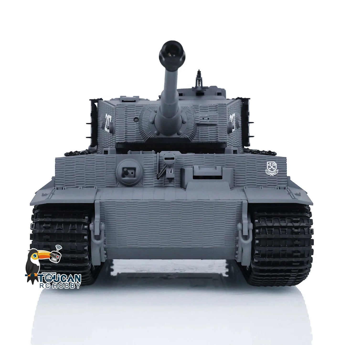 US Stock Taigen 1/24 Tiger I RC Battle Tank Remote Control Infrared Combat Military Toy for Collectors Gamers