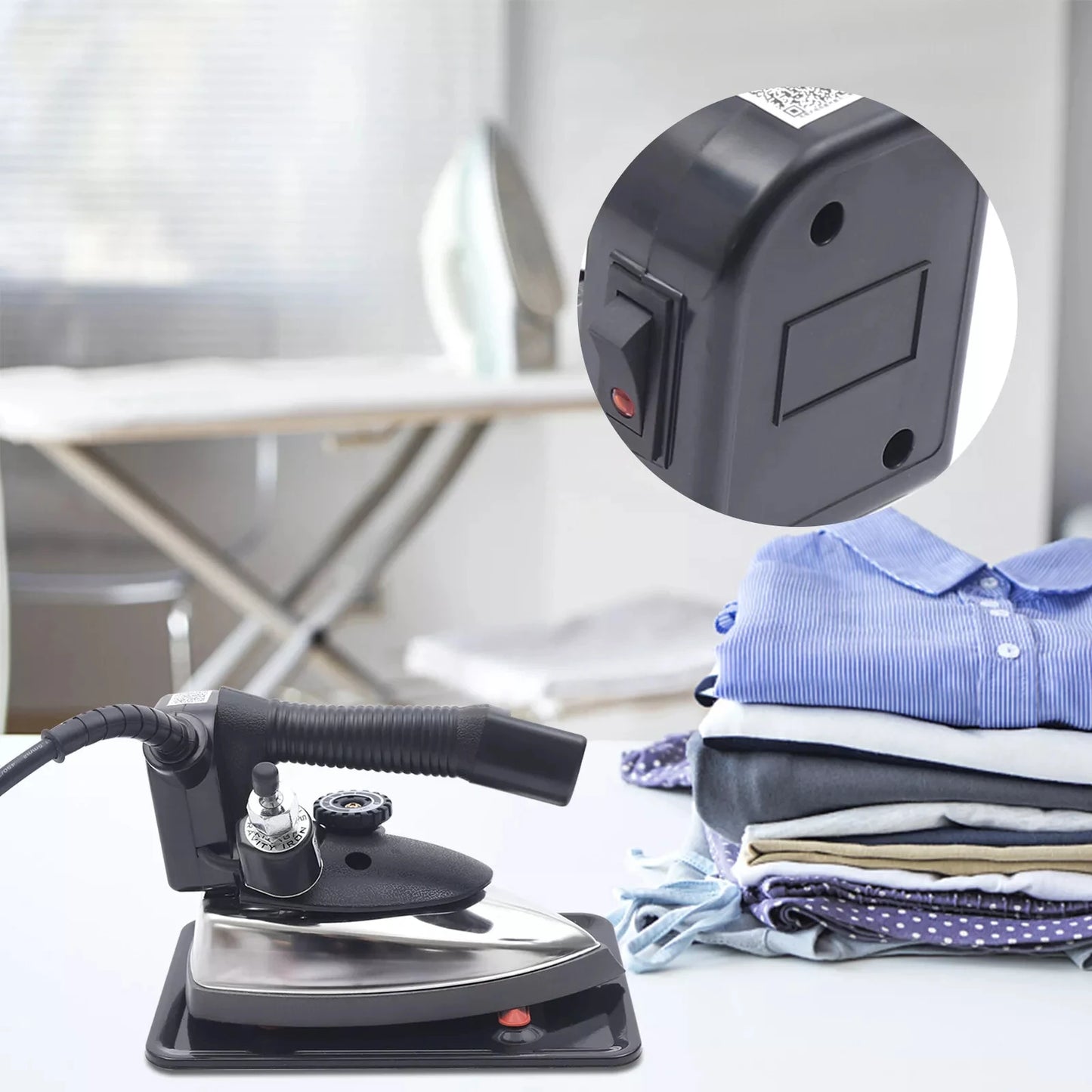 Industrial Iron - 110V American Plug - Hanging Ironing Machine Iron - For Factory Hotel