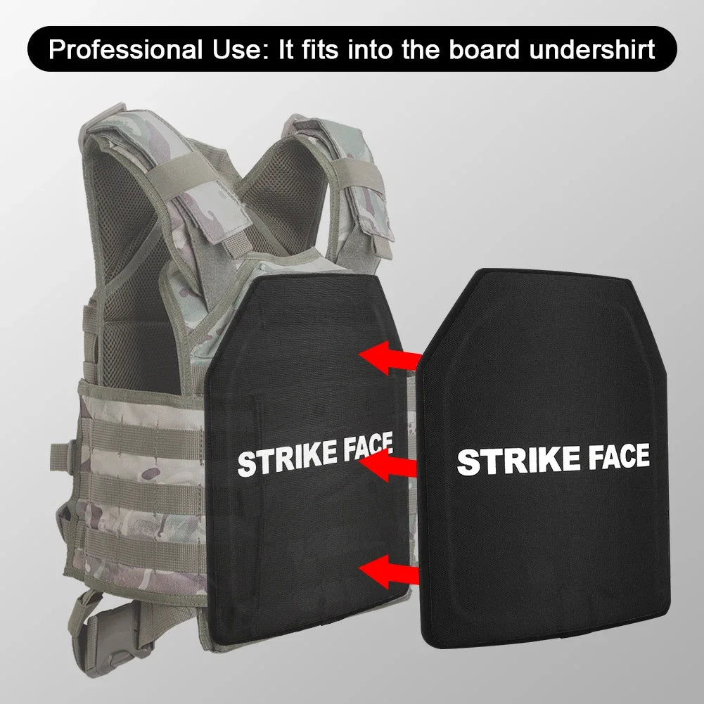 30x25cm Lightweight Bulletsproof Plug PE IIIA Anti Bullets Board Stab-Proof Composite Plate Board Anti Stab Composite Plate