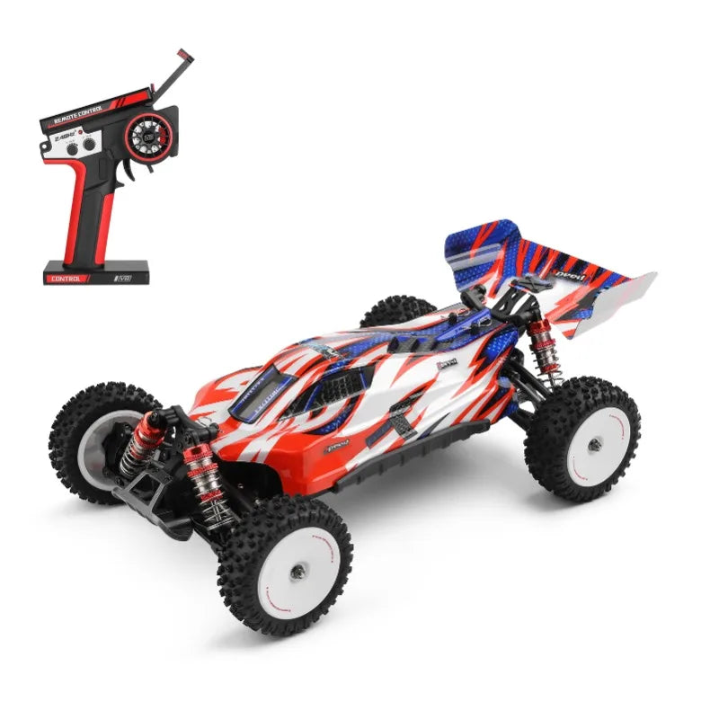 WLtoys 124008 RC Car 1/12 2.4GHz 60KM/H High Speed Off-Road Car Brushless 4WD 11.1V 2000mAh