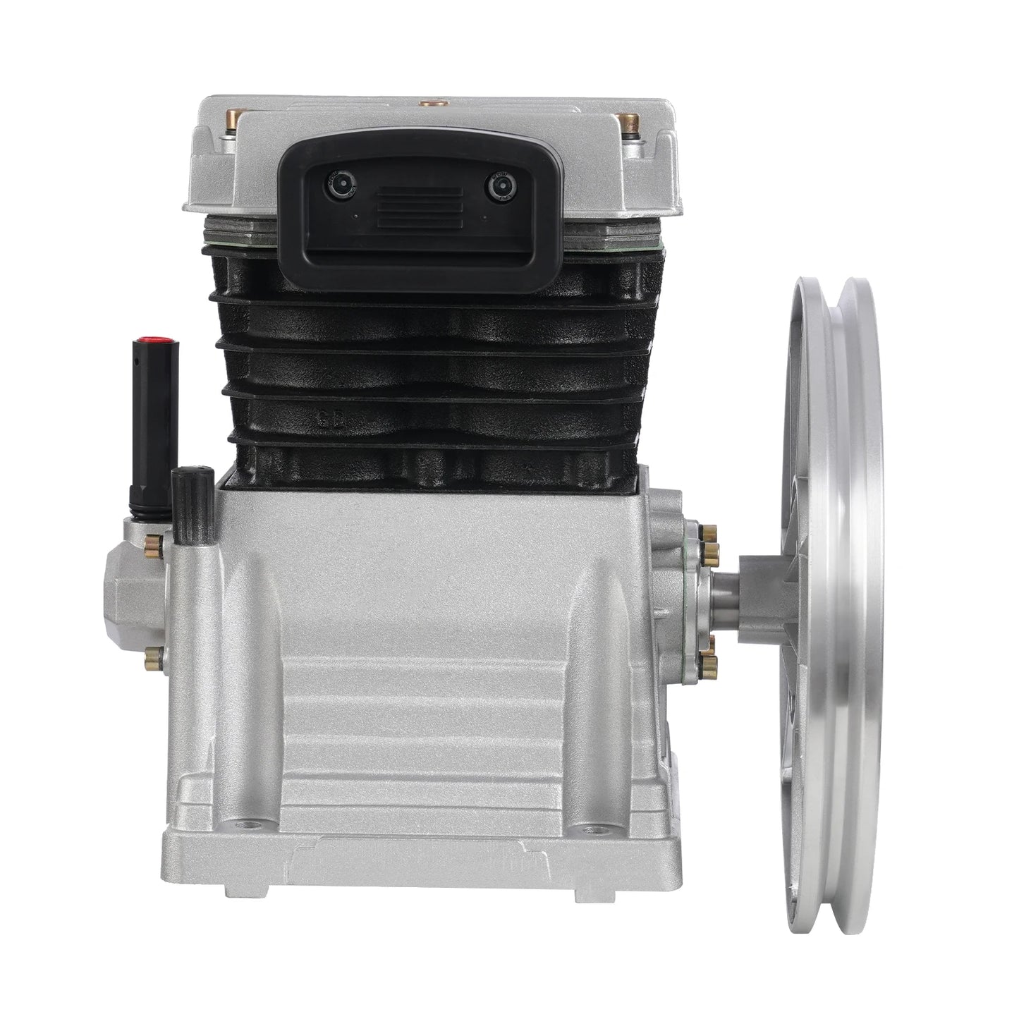 Air Compressor Replacement Parts – 66Gal/min Exhaust, 3HP Compatible, Aluminum and Iron Construction, Suction and Exhaust Valve