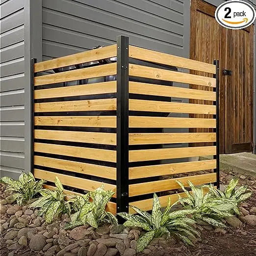 Charleston Cedar Privacy Screen No Dig Enclo 42in H 38in W