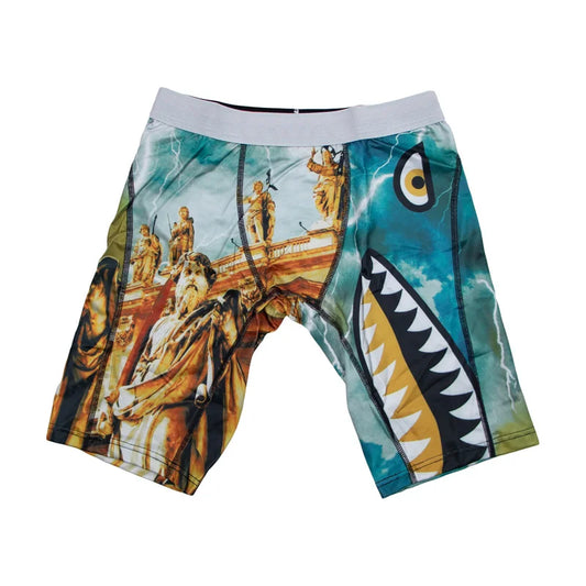 5Pcs Men Underwear Boxers Print Man Panties Lingerie Men Underpants Boxershorts Trunks Plus Size Breathable Seamless Men's Boxer