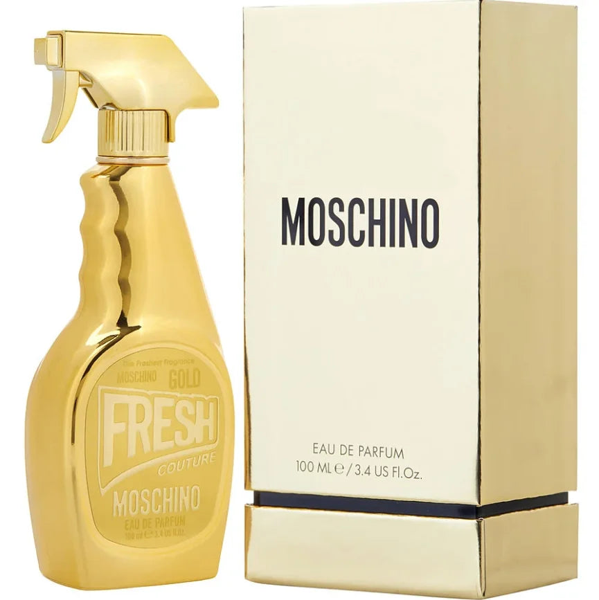 Moschino Gold Fresh Couture women Eau De Parfum Spray 100ml Original fruity fragrance with long-lasting scent