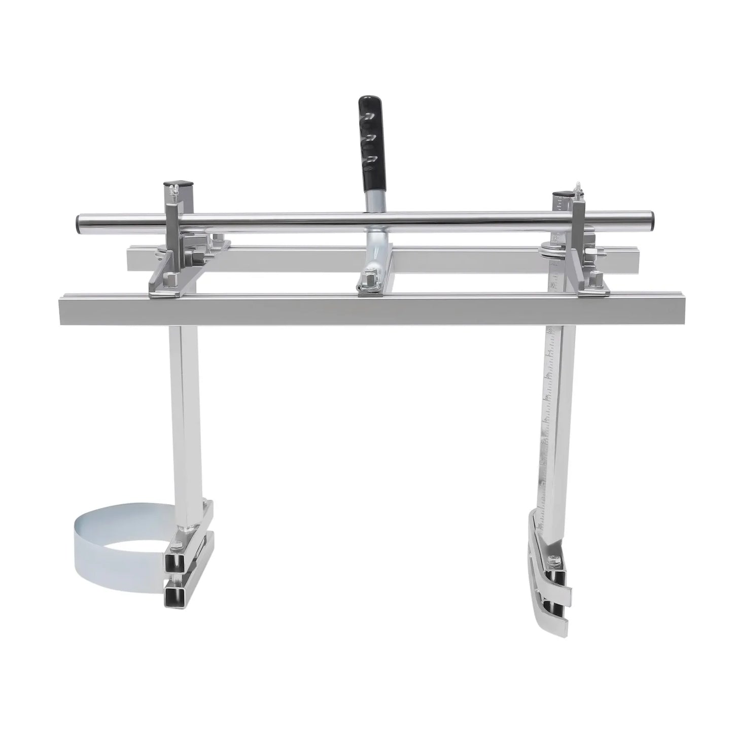 24in Chainsaw Mill Planking Milling Guide Bar Adjustable Thickness Portable Sawmill Aluminum Steel Chain Saw Mill for Woodworkin