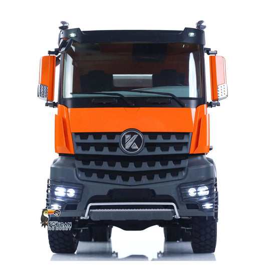 1/14 RTR New 2.4G RC Electric Lifting Dumper 5702 Model 6×6 Remote Control Tipper Lifting Rod Vehicle Sound Light Motor Car Toy