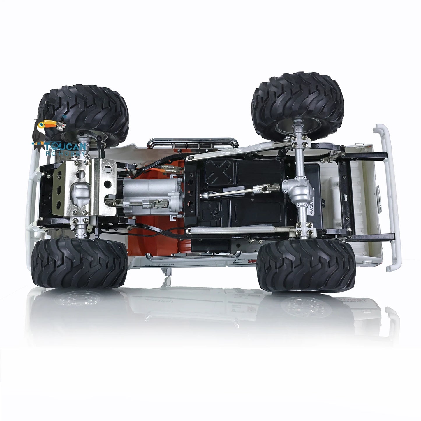 1/10 HG P410 RC Pickup Truck 4*4 Rally Racing Crawler Car 2.4G Radio Motor ESC Remote Control Vehicle for Off-road Hobbyists
