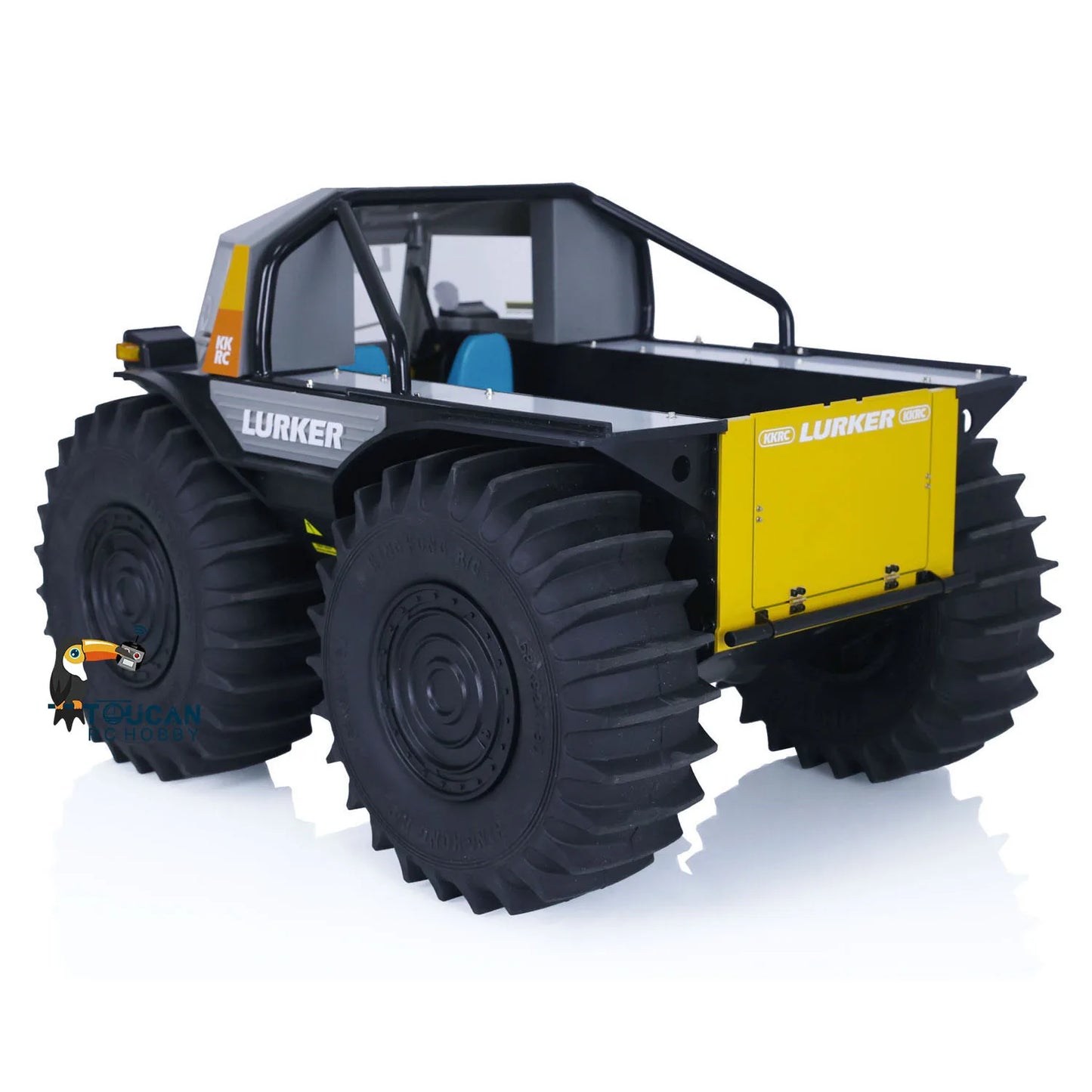 US Stock Gifts D-E077 1/10 RC Car All-terrain Off-road Vehicle Crawler Professional Amphibious Climbing Cars Remoted Model Toys