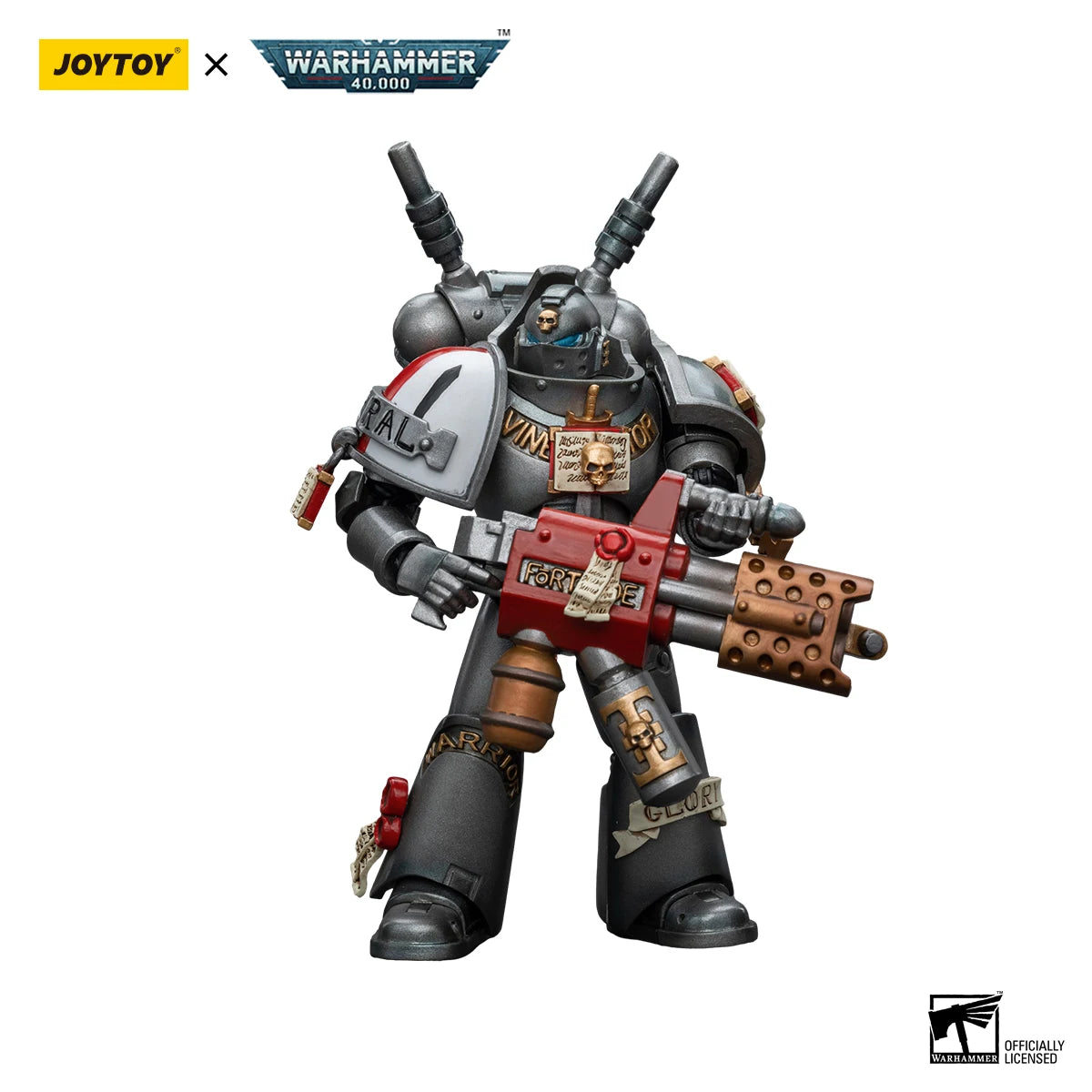 JoyToy Warhammer 40K 1/18 Action Figures Grey Knights Interceptor Squad Strike Squad Model Toys 12cm