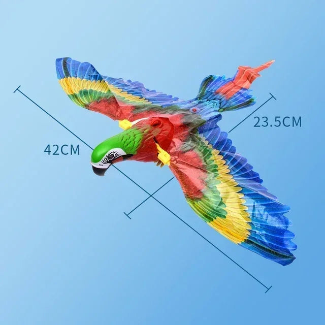 Simulation Bird Interactive Cat Toys Electric Hanging Eagle Flying Bird Cat Teasering Play Cat Stick Scratch Rope Pet Toys Snake