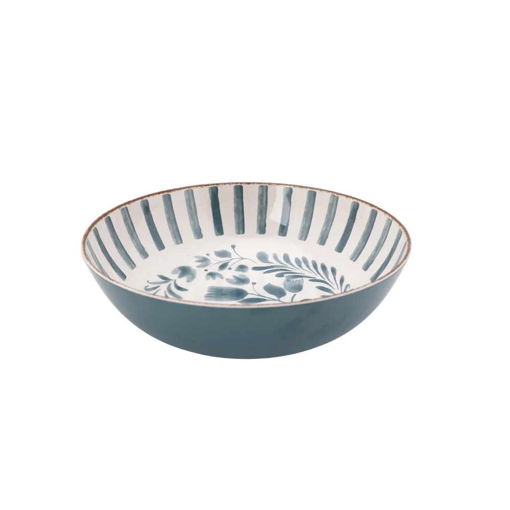 Durable Bamboo Melamine Bowl Stylish Serving Dish Functional Elegant Kitchenware Dishwasher Safe Perfect Entertaining Indoor