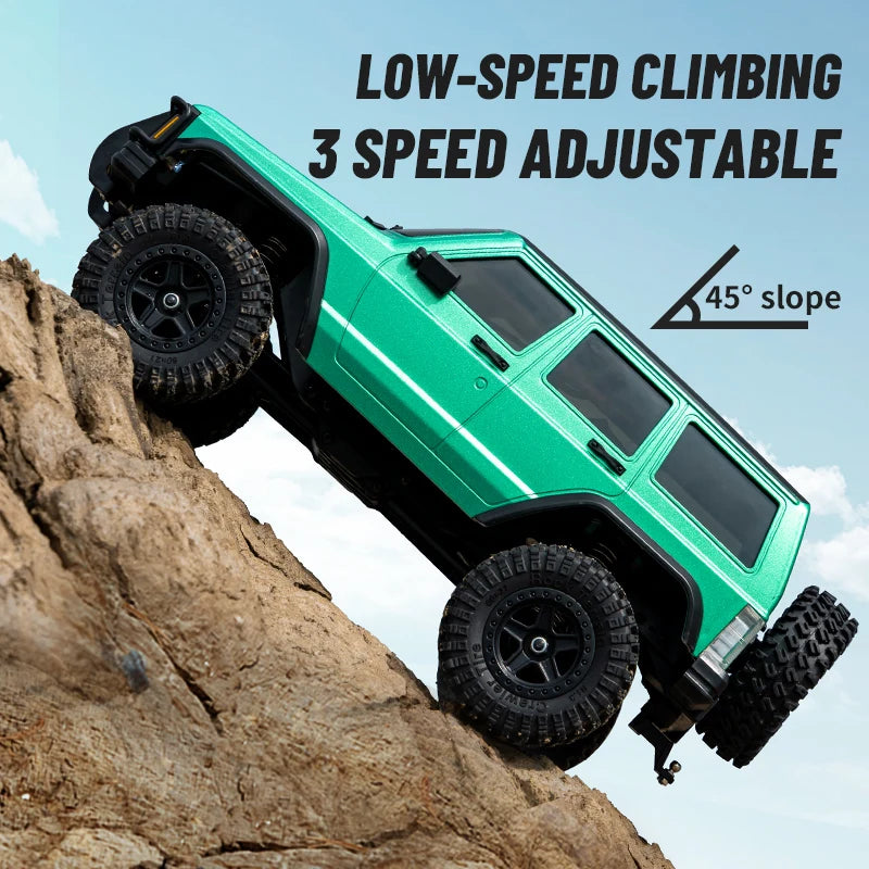 C8809 1/18 RC Car 2.4G Remote Control Crawler 4WD Electric Climbing Off-Road Model Car Toys for Children