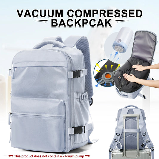 Unisex 15.6 Inch Laptop College Backpack Vacuum Travel