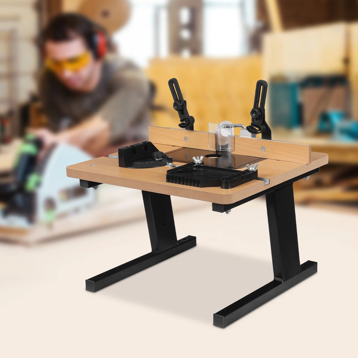 Load 440.92lbs Woodworking Router Table Stable&precision Machining for Home Use, Personal DIY, Or Carving Workstations