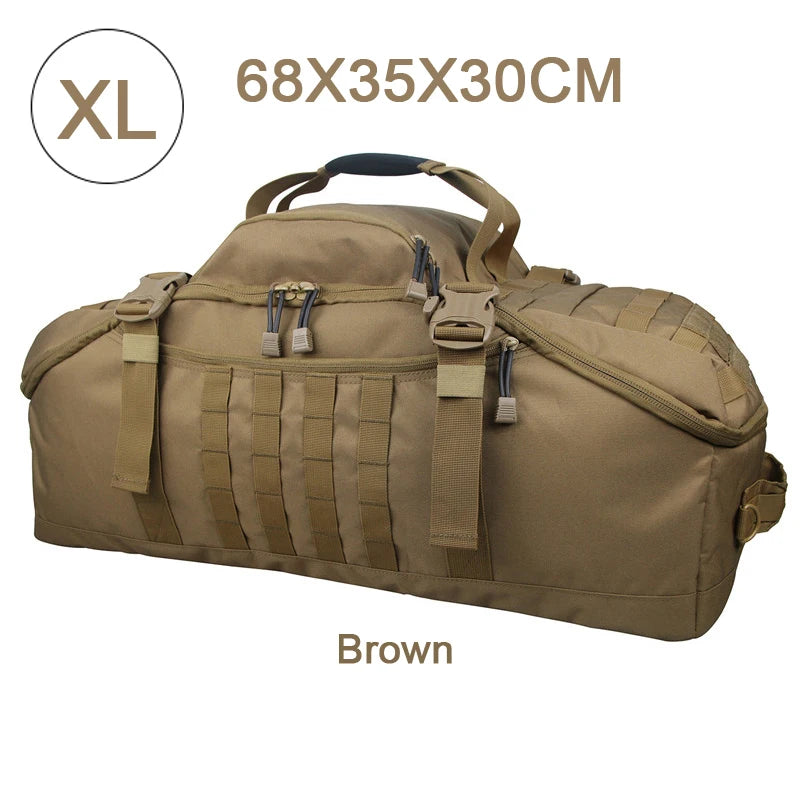 30L 45L 80L Molle Tactical Travel Duffle Bag Camping Gear