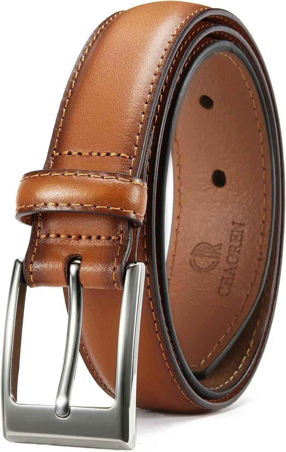 Mens Leather Belt Gift For Men Dress Shoes Companion