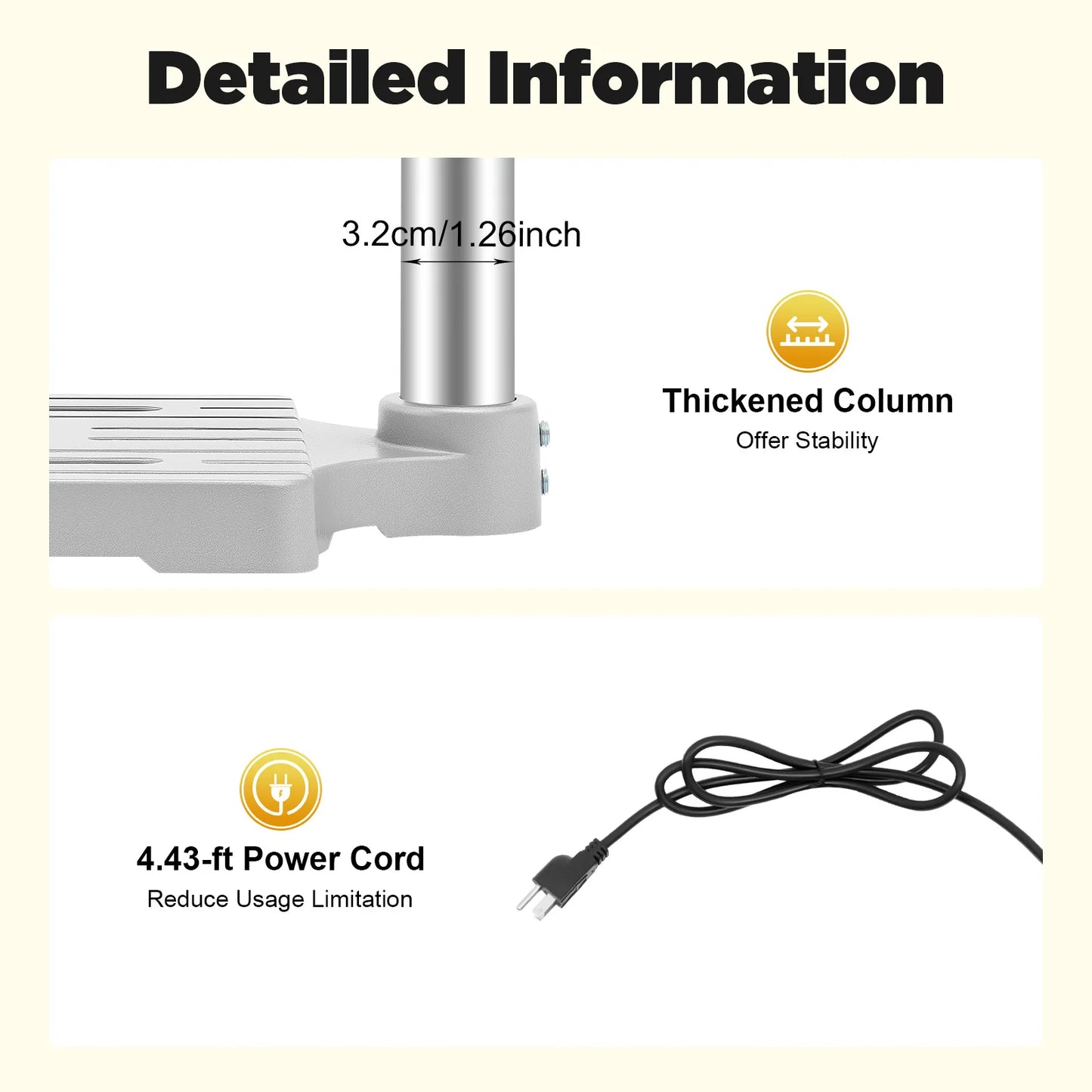 340W Mini Bench Drill Press, 0-16000RPM 3-Speed, Precision Depth Gauge for Wood Metal DIY Craft Model Making