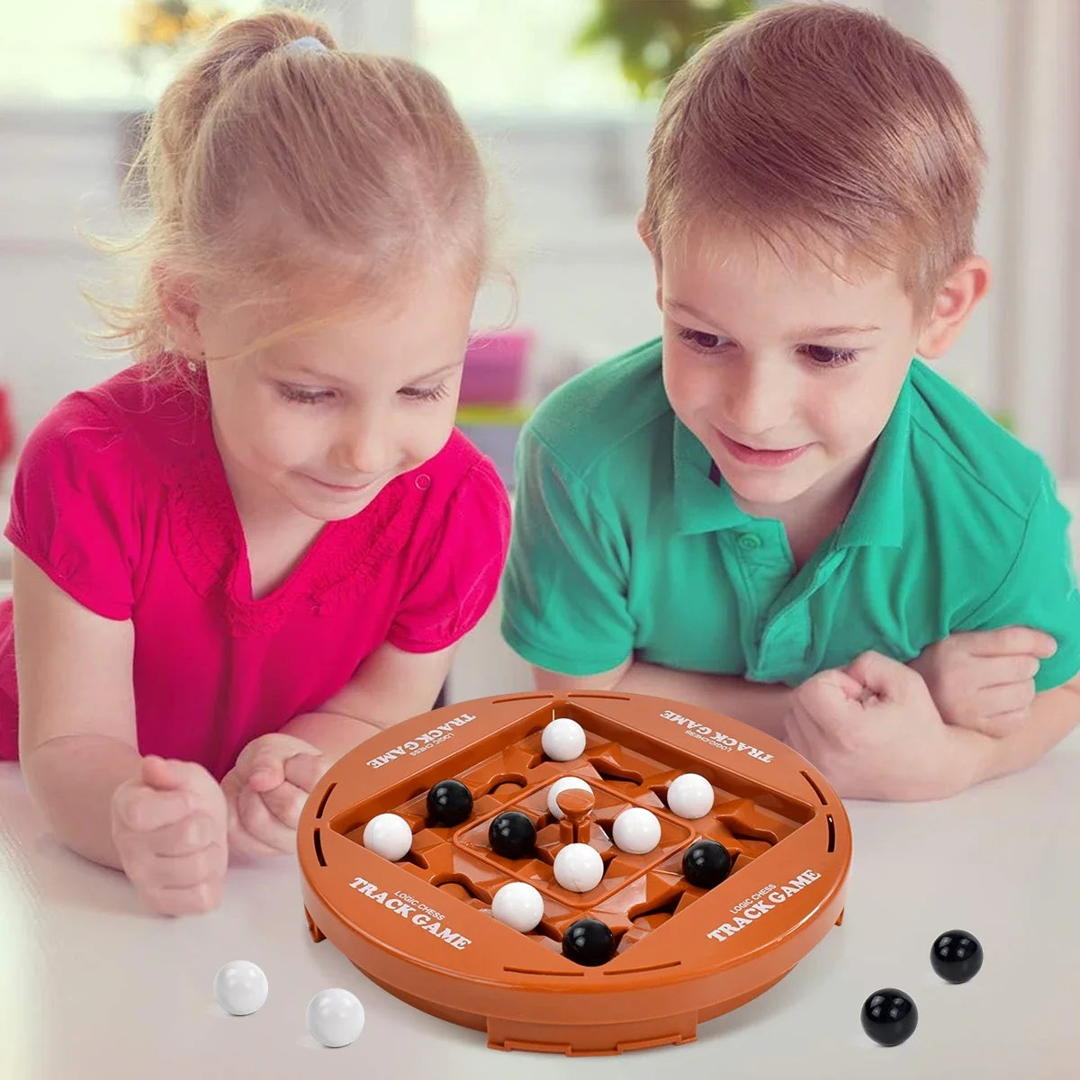 Kids Logic Chess Board Game Toy Set, Interactive Party Game Toys for Boys/Girls/adults Educational Thinking Training Puzzle Game