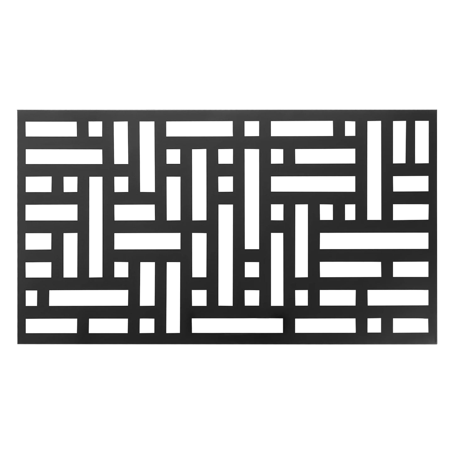 Black Decorative Outdoor Privacy Screen Panels For Patio