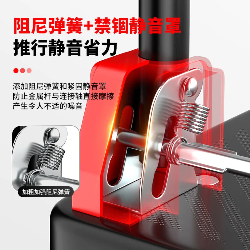 Heavy-Duty Flatbed Tool Cart - 1000lb Capacity, Locking Wheels & Steel Frame for Workshop/Garage