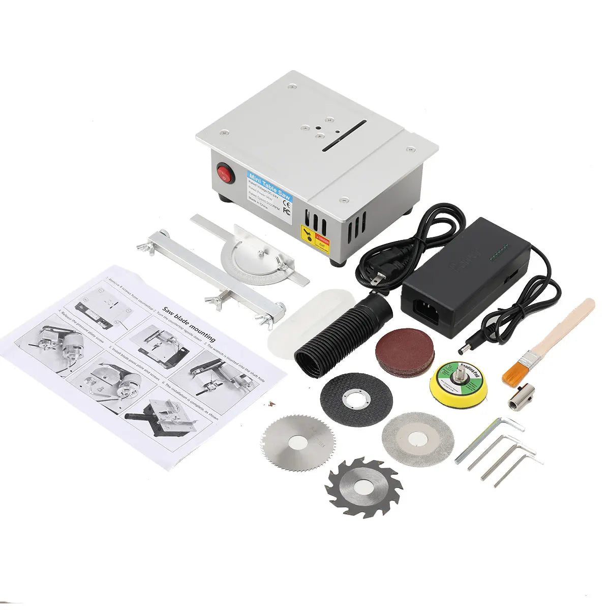 Mini Desktop Saw Multifunctional Table Saw Electric Household DIY Cutting Tool