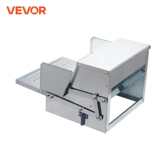 VEVOR Automatic Chicken Feeder 25 Pounds Capacity Feeds 10 Chickens up to 11 Days Galvanized Steel Poultry Feeder
