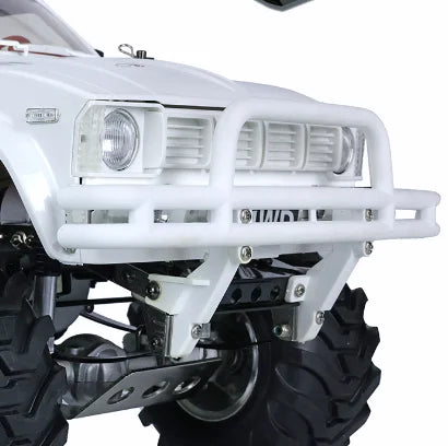US Stock HG 1/10 4x4 4WD RC White P407 Pickup Rally Car Racing Crawler Truck KIT Chassis Gearbox Model Outdoor Toy for Boys Gift