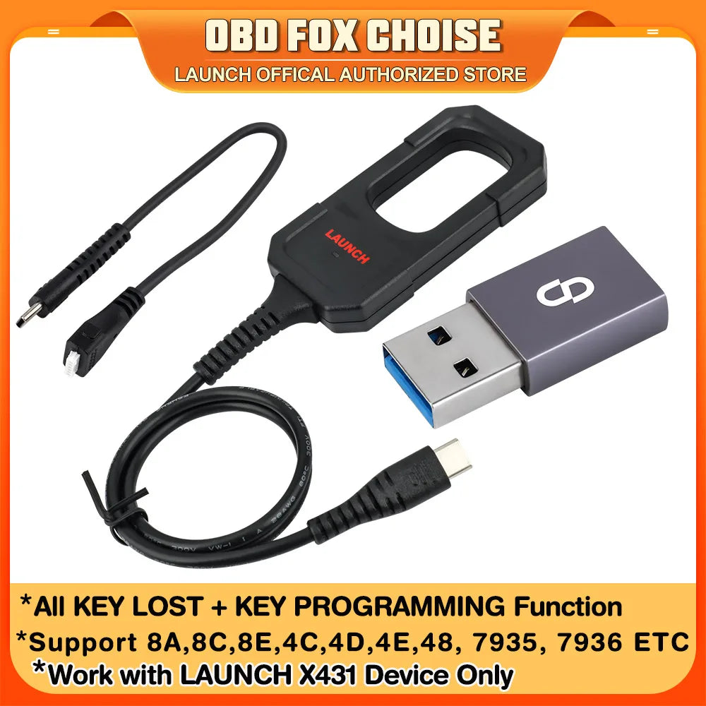 Launch X431 Key Programmer Remote Maker with Super Chip 4pcs Universal Remote Smart Key for X-431 IMMO Elite/IMMO Plus/PAD V