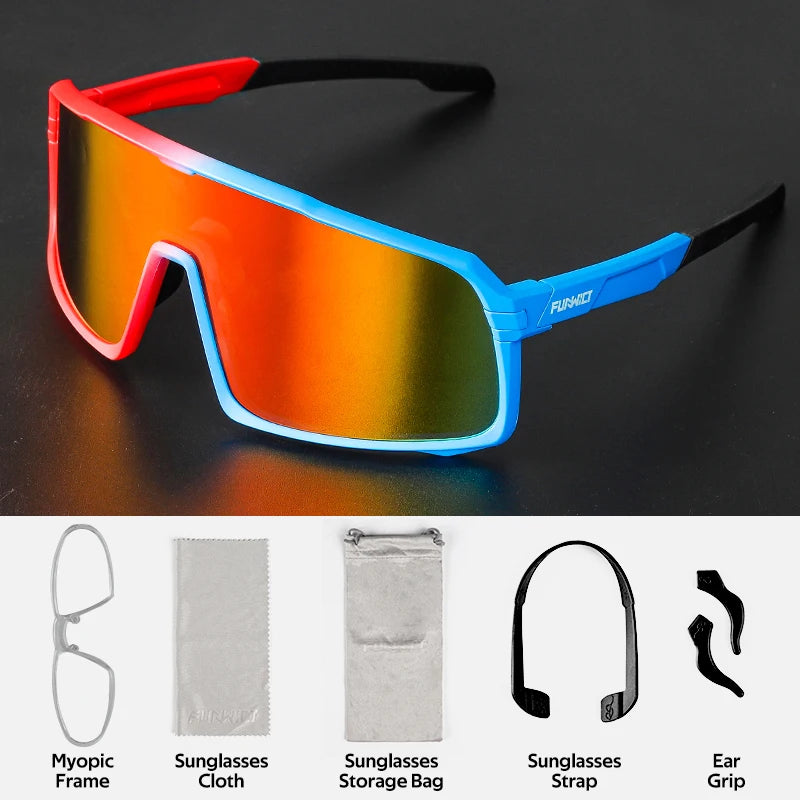 Polarized Sunglasses for Men Women Youth UV400 Eyewear Sports Bike Cycling MTB Road Bicycle Boys Girls Baseball Fishing Glasses