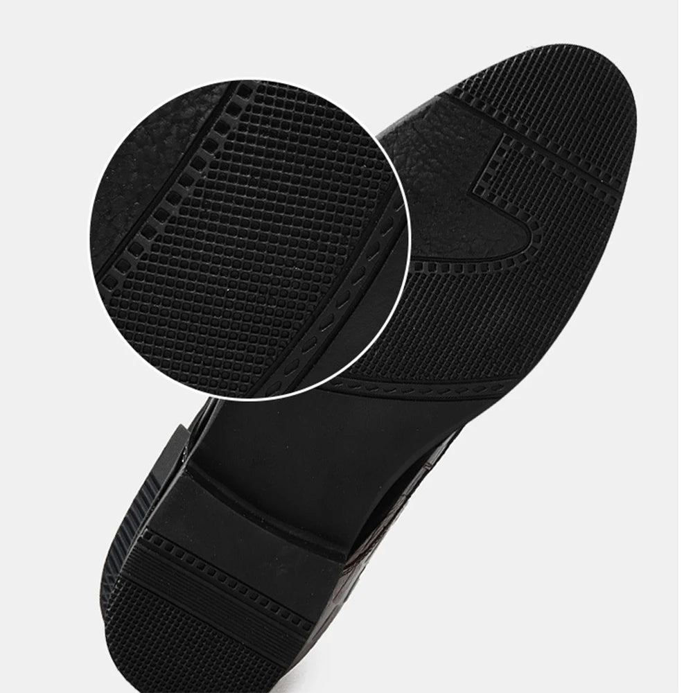 Mens Formal Oxford Patent Leather Lace Up Dress Shoes