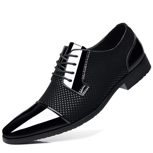 Men's Dress Shoes Classic Lace-Up Oxfords For Formal Wear