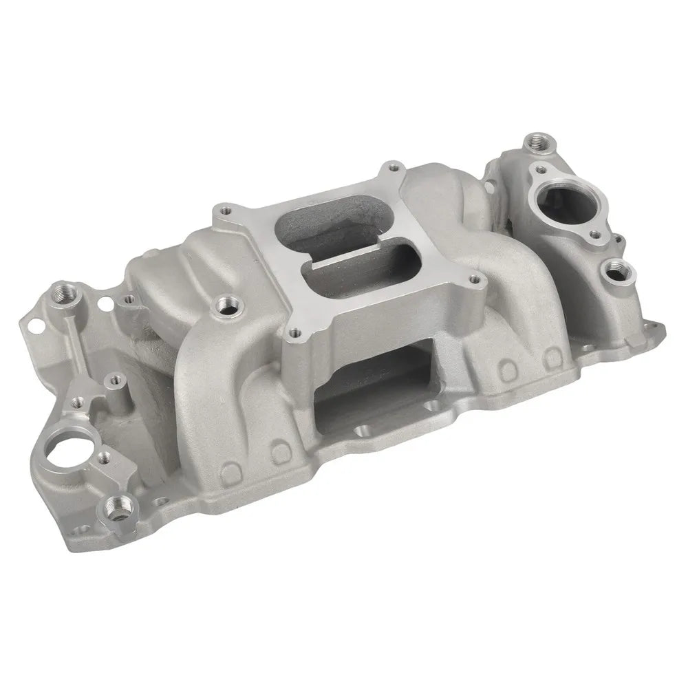 Aluminum Air Gap Intake Manifold for SBC Small Block Chevy 350 400 1955-1995
