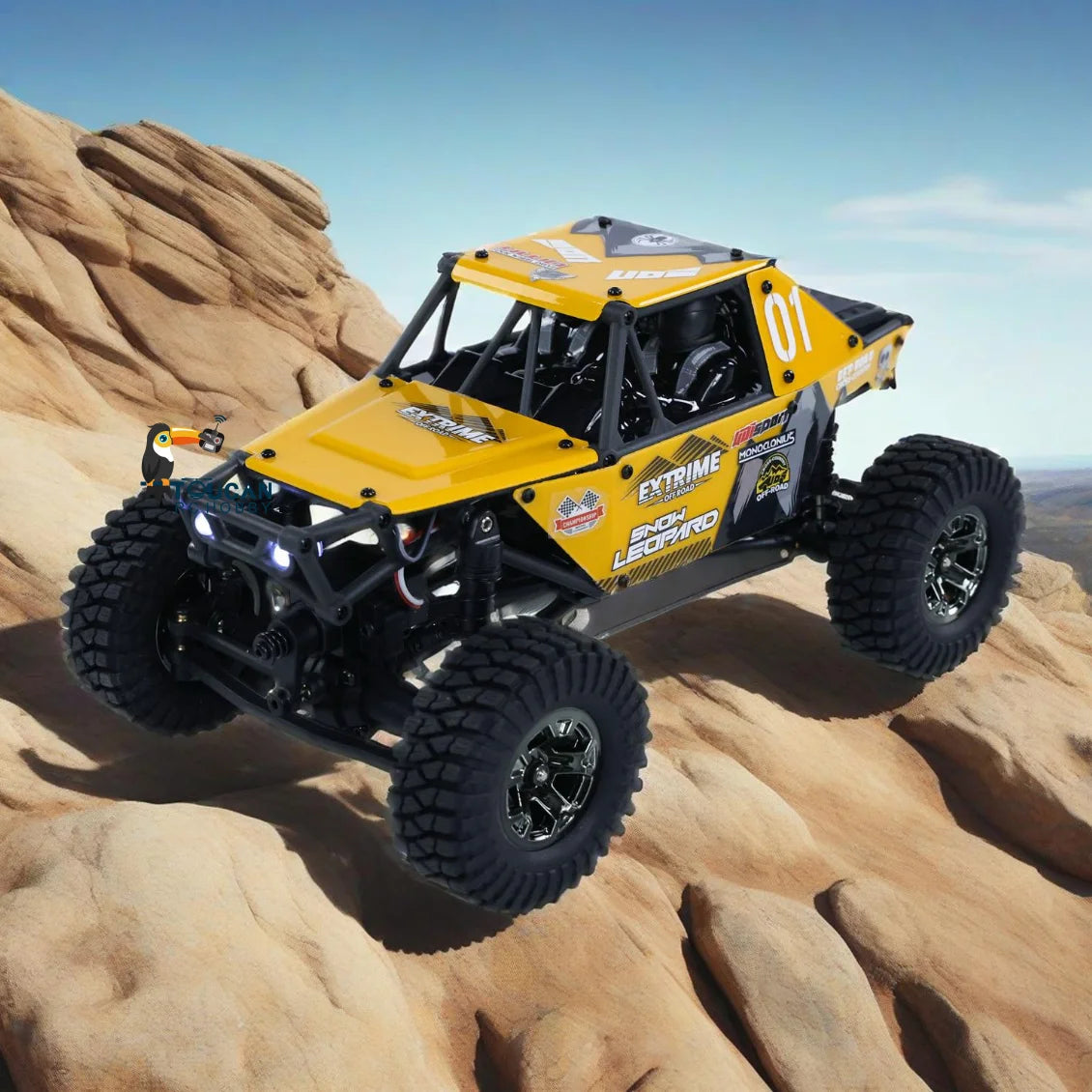 US Stock UdiRC UCX2405PRO 1/24 4x4 RC Rock Crawler Brushless Motor ESC 2.4G RTR Electric Offroad Vehicle Toy for Beginners