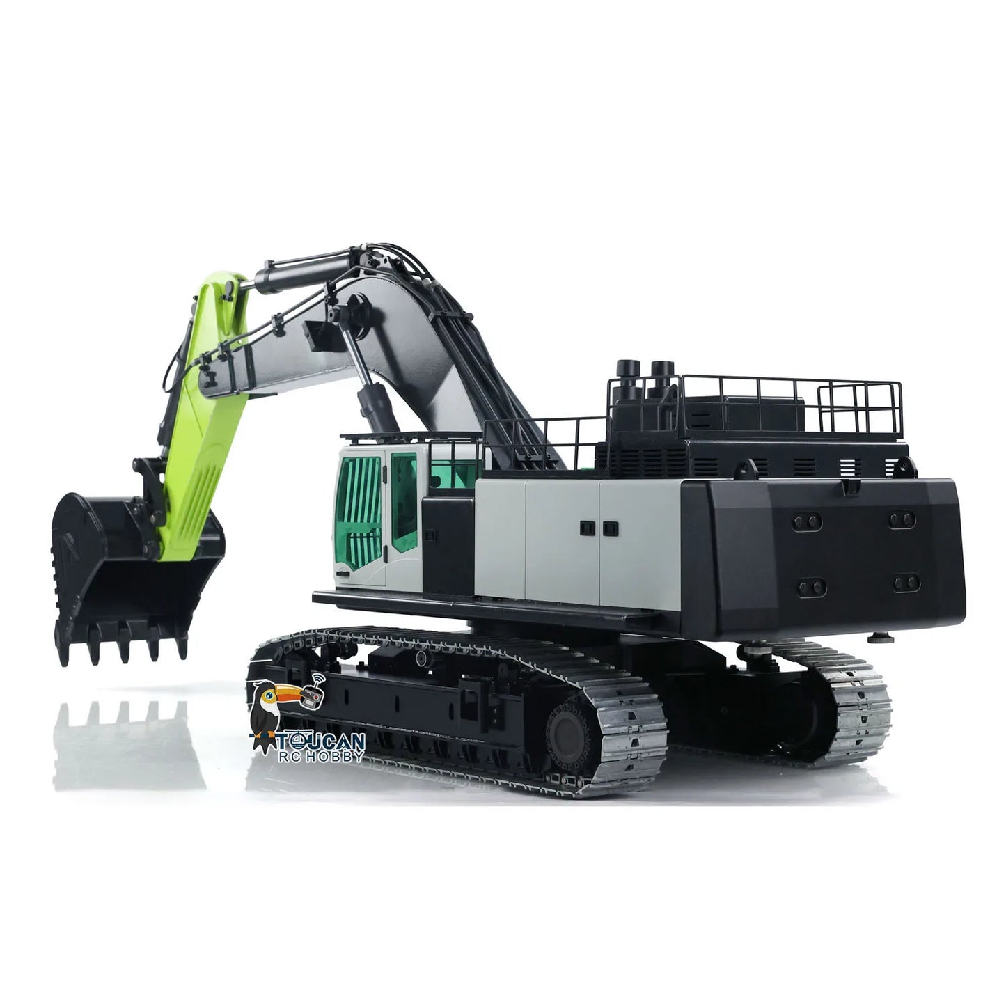 US Stock Metal RC Hydraulic Excavators 1/12 RTR ZE960G Heavy Double Pump Radio Control Digger Machine Vehicle Toys for Boys