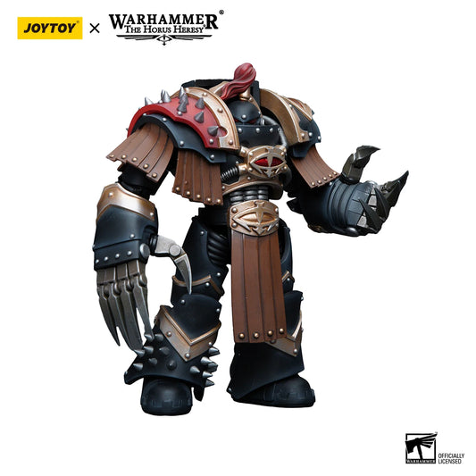 JOYTOY Warhammer 40K 1/18 Action Figure Sons of Horus Justaerin Terminator Squad Lightning Claws Anime figures Toys Model
