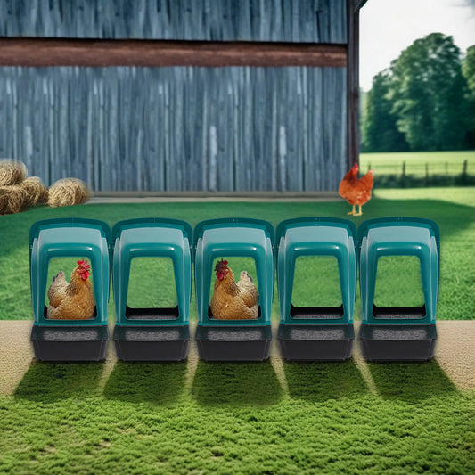 5PCS Chicken Nesting Box Ventilated Chicken Laying House Egg Collection for Chicken Coop Home Farmhouse