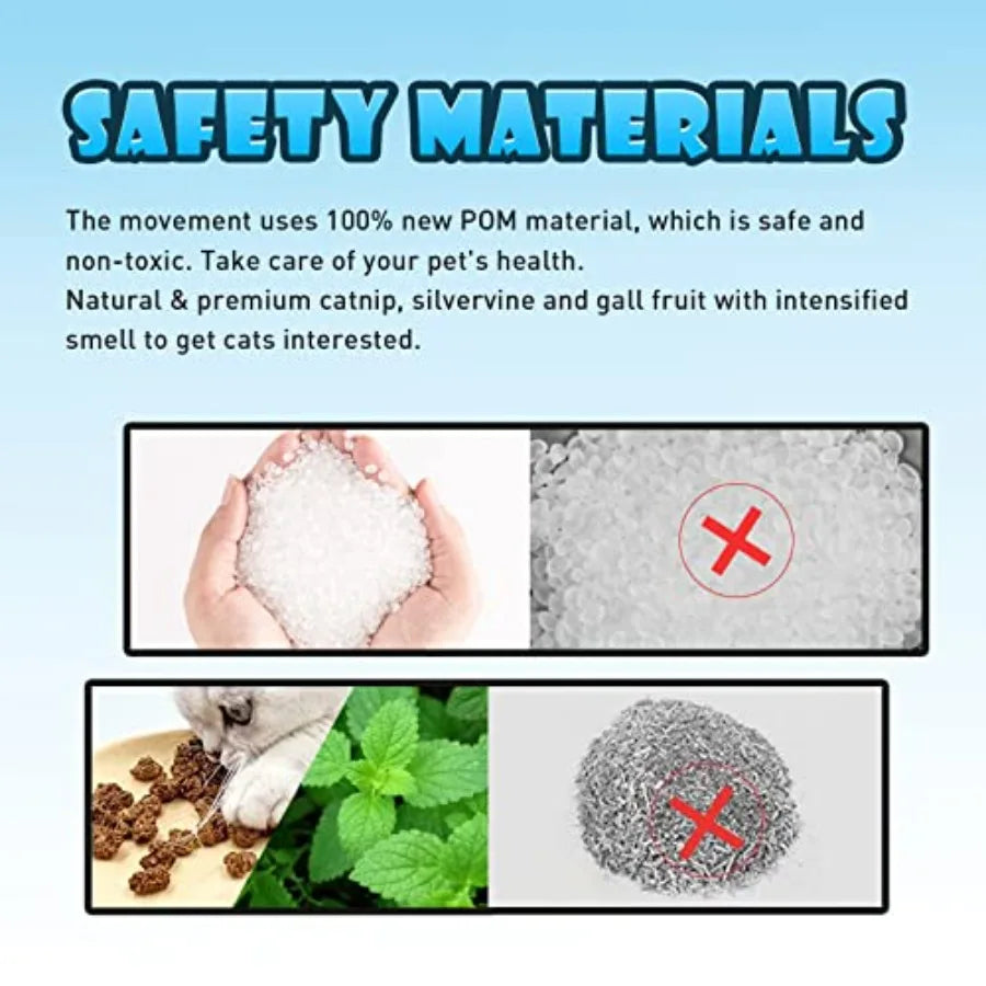 Cat Toys Flapping Wings Sparrow No Flying Chirping Bird Interactive Catnip Toy for Kitten or Small Dogs Touch Activated Recharg