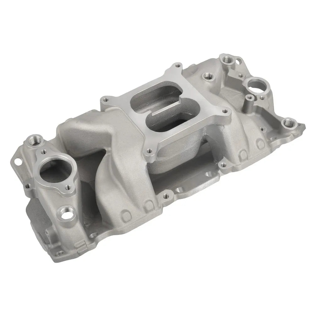 Aluminum Air Gap Intake Manifold for SBC Small Block Chevy 350 400 1955-1995