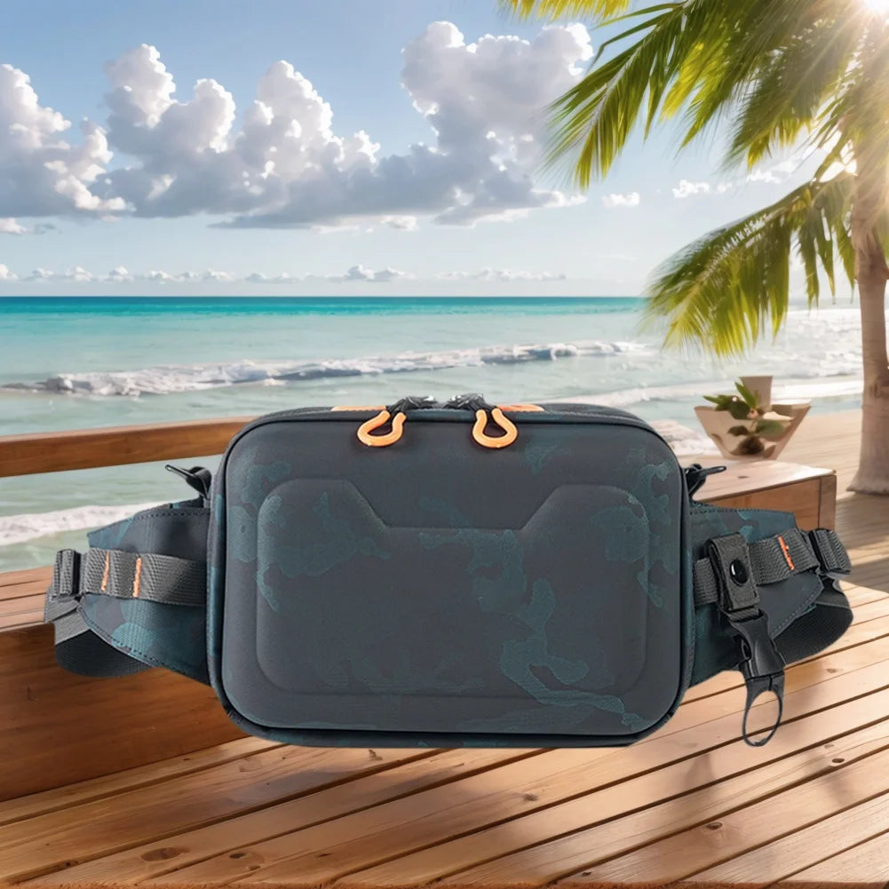 Fishing Fanny Pack Adjustable Belt Tackle Storage Bag