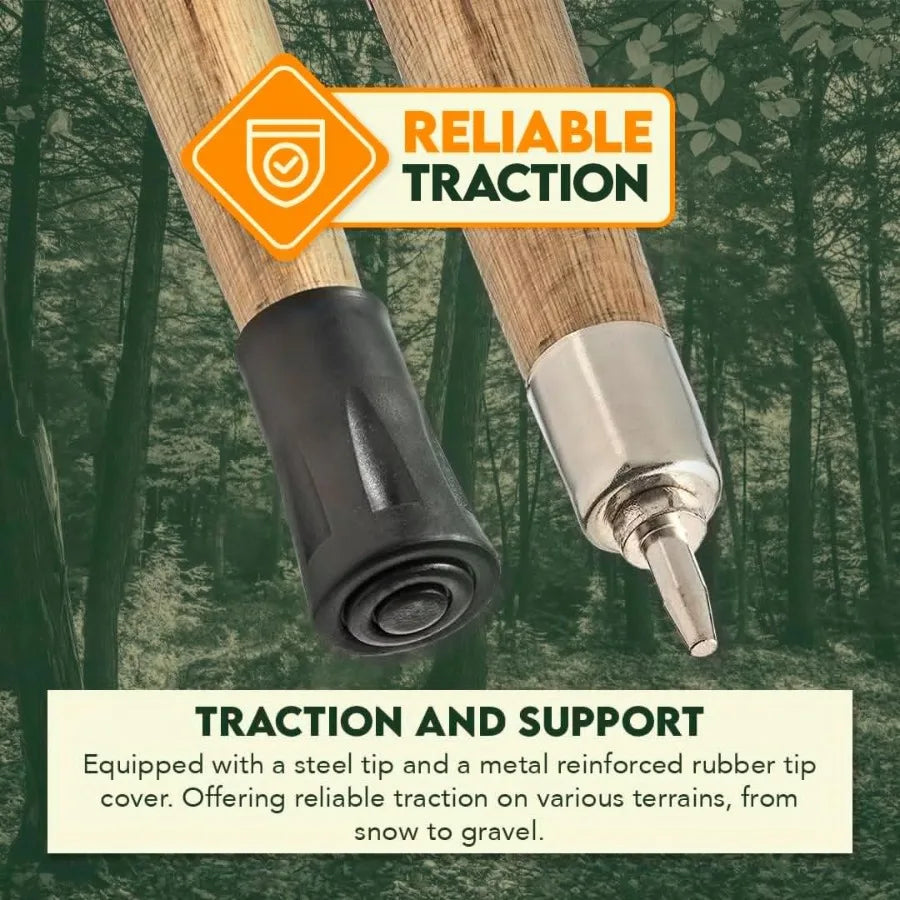 Survivor Ries Paracord Hiking Walking Stick 12 Ft 440 Lb