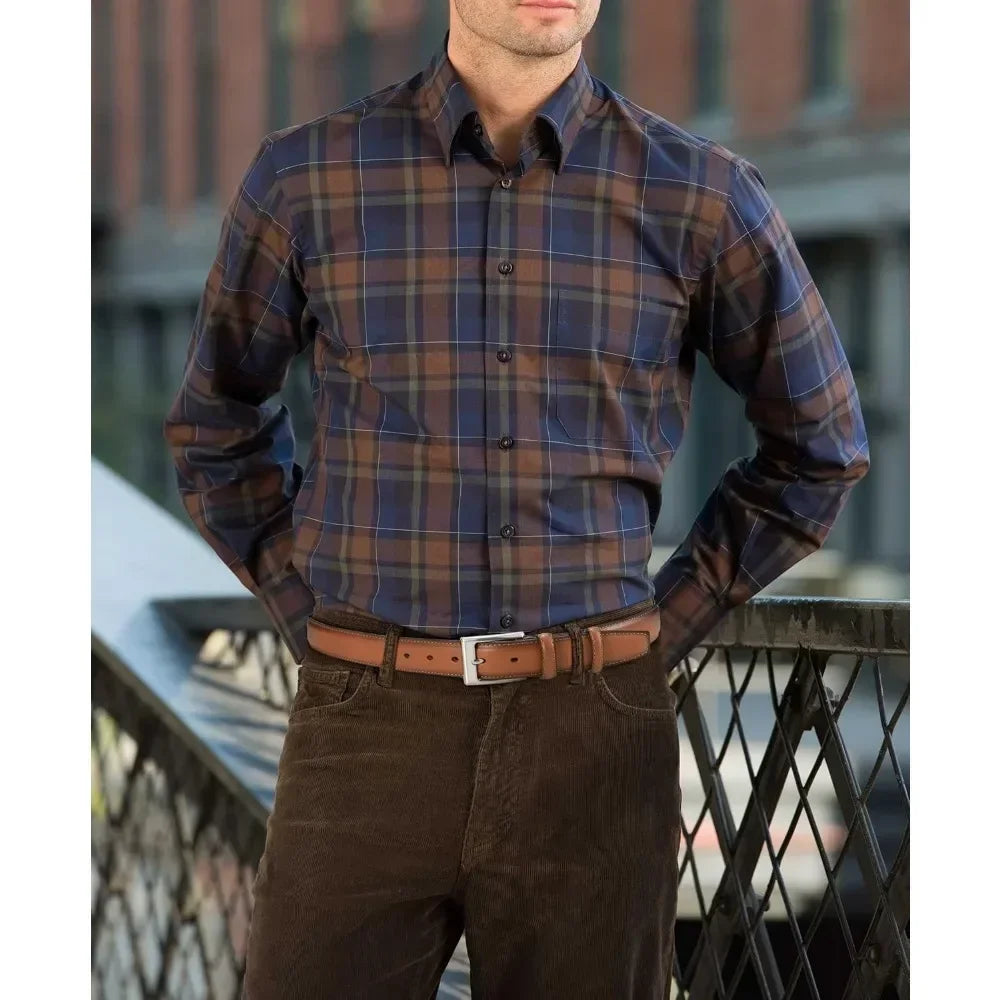 Mens Leather Belt Gift For Men Dress Shoes Companion