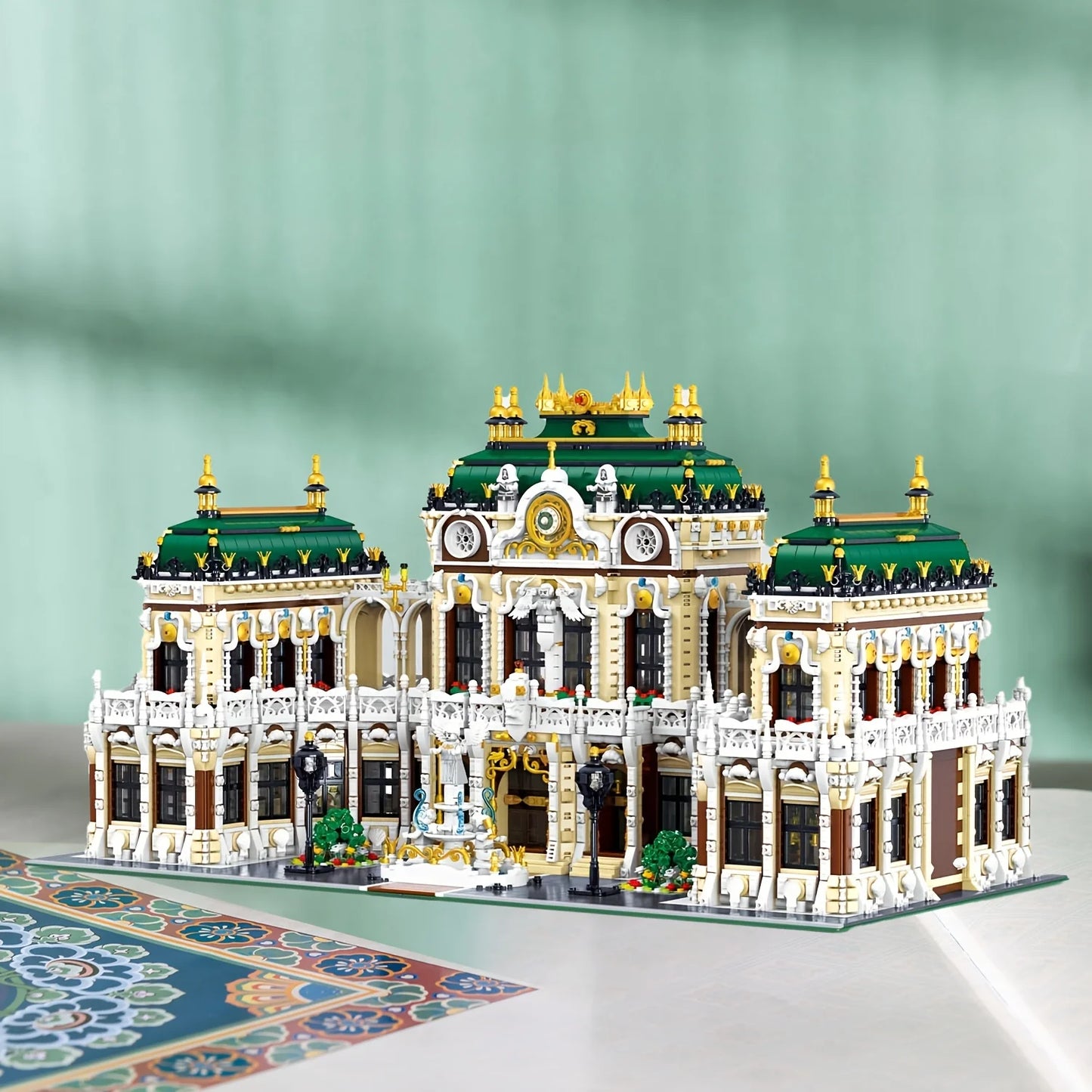 11930PCS Luxury Palace Building Blocks Street View Model MOC Small Particle Assembly Brick Toys Ideal Holiday Birthday Gifts