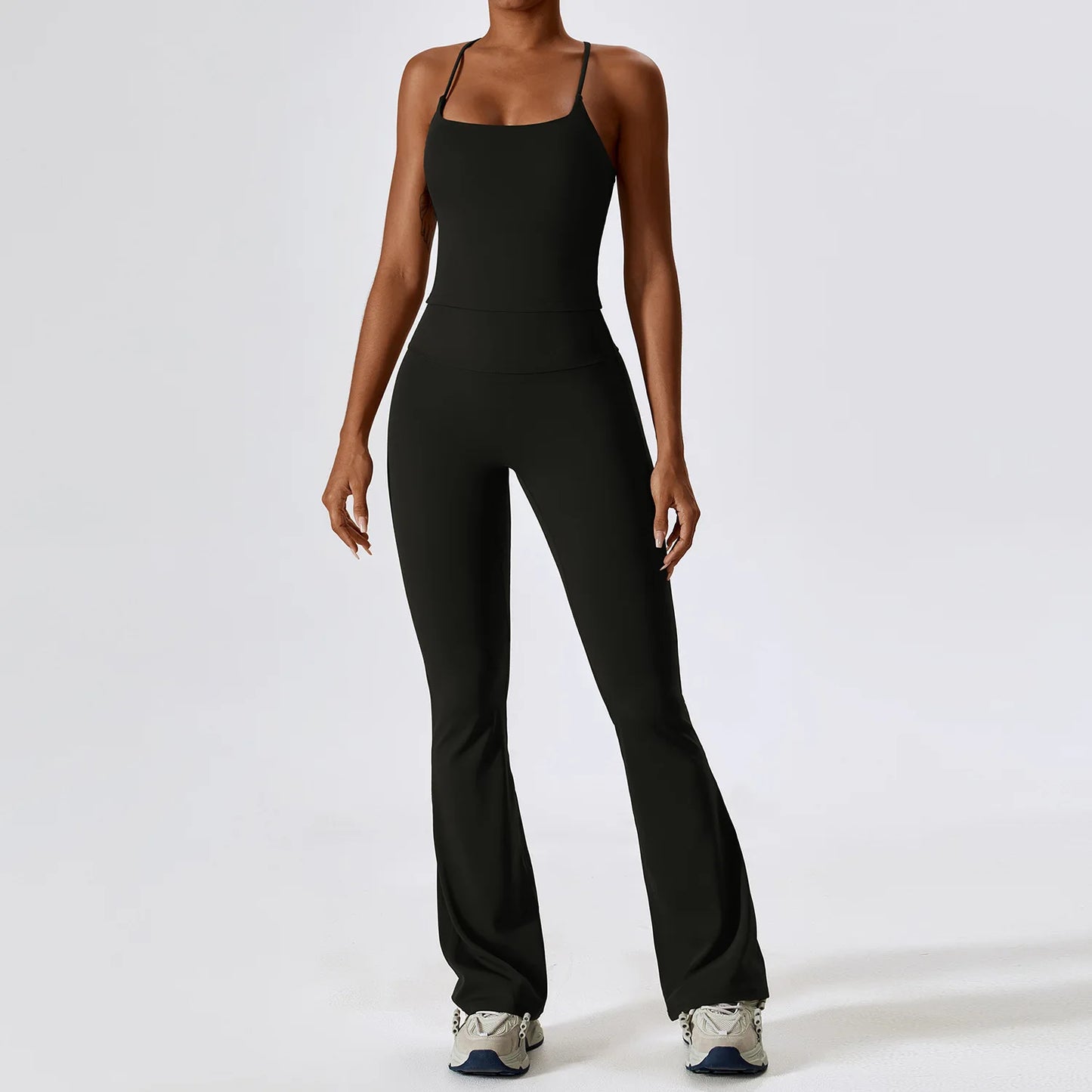Naked Feeling Stretch Women Shockproof Workout Yoga Clothing Suit Running Quick Dry Tight Yoga Clothing Female Gym Workout Sets
