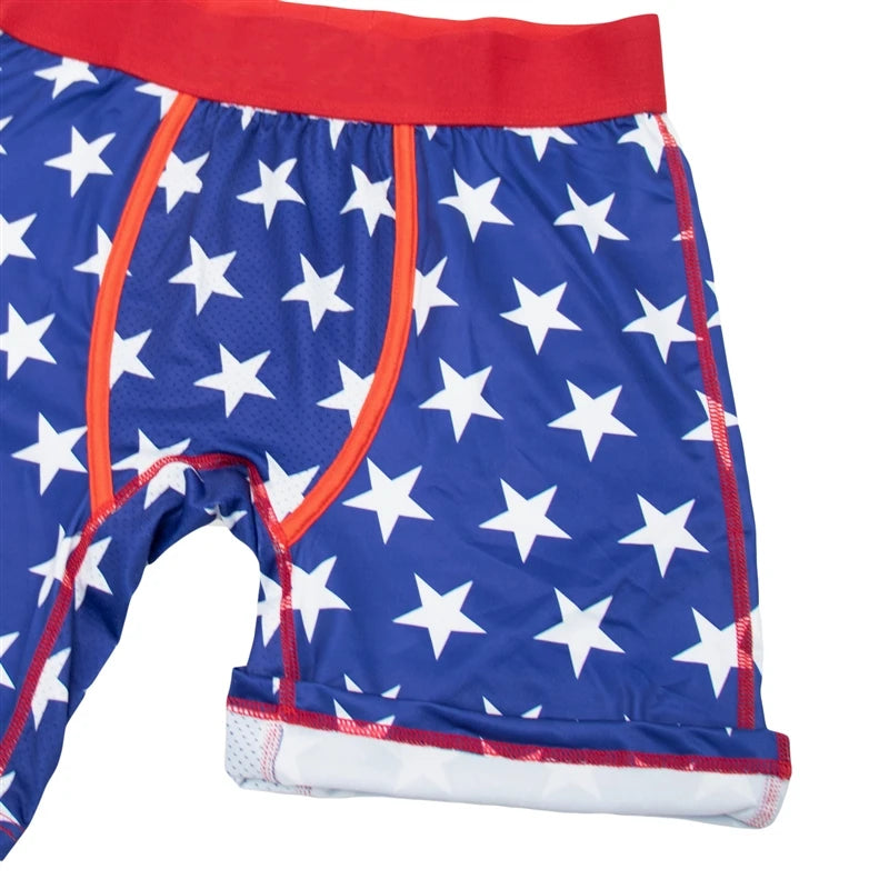 5Pcs Fashion Print Men Underwear Boxer Cueca Man Panties Lingerie Men Underpants Boxershorts Trunks Plus Size XL-5XL Men's Boxer