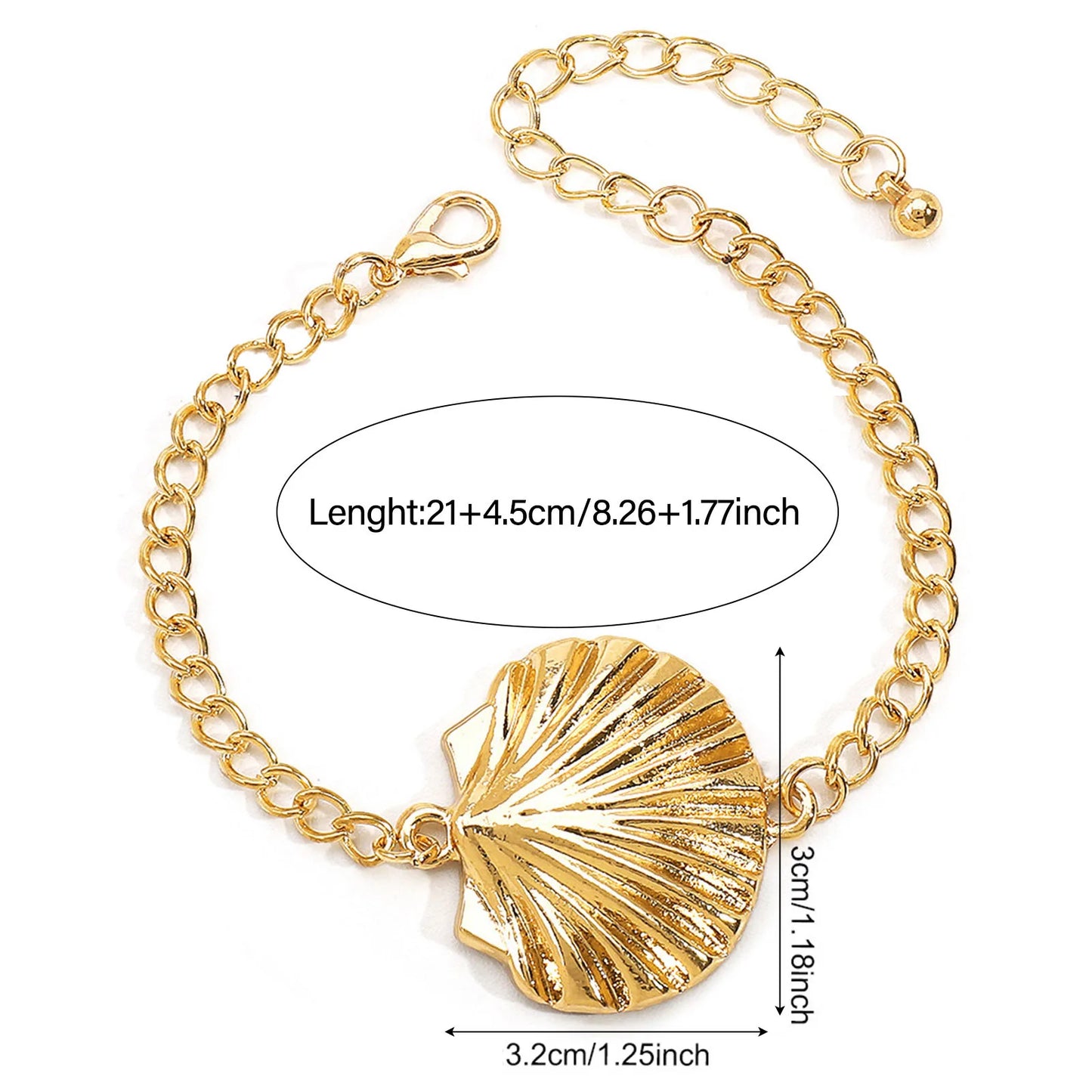 Collarbone Necklace with Seashell Pendant Safe Material Excellent Texture Necklace for Women Teen Girlfriend