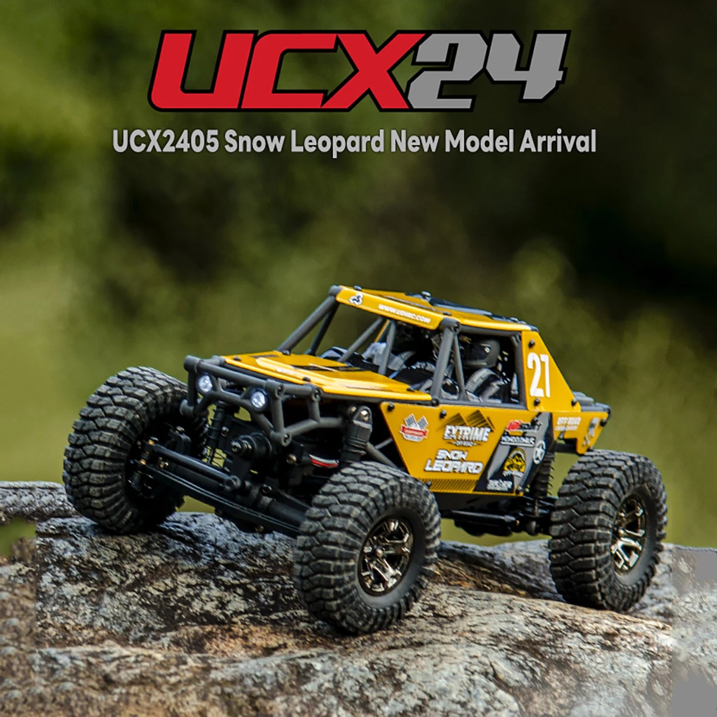 US Stock UdiRC UCX2405PRO 1/24 4x4 RC Rock Crawler Brushless Motor ESC 2.4G RTR Electric Offroad Vehicle Toy for Beginners