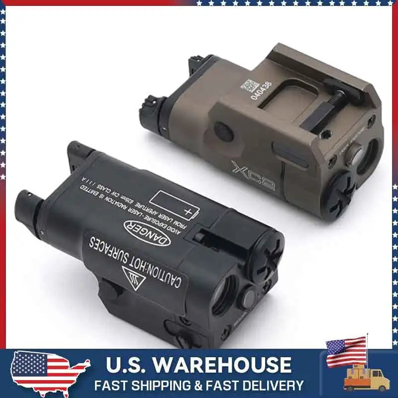 Tactical XC2 Flashlight P320 Glock 17 G17 G19 Airsoft Pistol Gun Weapon Scout Accessories Fit 20mm Picatinny Rail